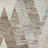 4' X 6' Gray Geometric Area Rug