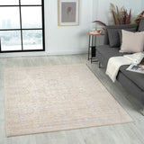4' X 6' Gray Geometric Area Rug