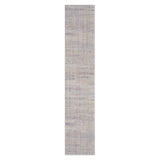 2' X 8' Gray Abstract Runner Rug