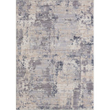 2' X 3' Gray Abstract Area Rug
