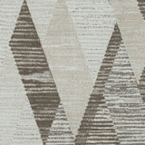8' X 10' Gray Geometric Area Rug