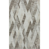 9' x 12' Gray Geometric Area Rug