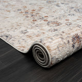 8' X 11' Ivory Abstract Area Rug
