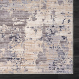 10' X 14' Gray Abstract Area Rug