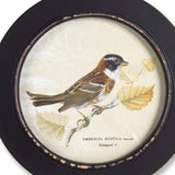 Set Of Three Black Bird Wall Decor