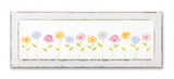 White Solid Wood Flower Wall Decor