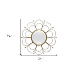Gold Metal Wall Decor