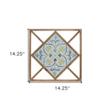 Set Of Two Brown Wall Decor