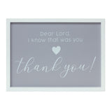 Set Of Two Gray Thankful Wall Decor