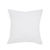 20" X 20" White And Silver 100% Cotton Animal Print Zippered Pillow