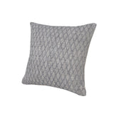 20" X 20" Deep Coral 100% Cotton Zippered Pillow