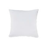 20" X 20" Yellow Black And White 100% Cotton Striped Zippered Pillow