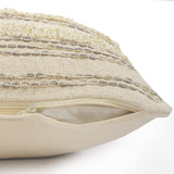 20" X 20" Adobe Clay 100% Cotton Zippered Pillow