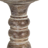 Set Of Three Brown Flameless Tabletop