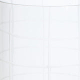 2" Silver Flameless Tabletop Hurricane Candle Holder