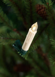 Set of Two White Flameless Pillar Candle