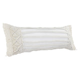 14" X 14" White Unavailable Indoor Outdoor Throw with Unavailable