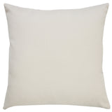 20" X 20" Pink Zippered Geometric Indoor Outdoor Throw Pillow