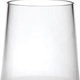 Set of Four Clear Tritan Plastic Stemmed All Purpose Wine Glass