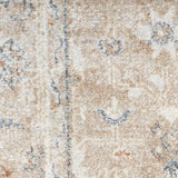 8' X 10' Sage Oriental Power Loom Distressed Washable Area Rug