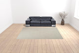 9' x 12' Cream Geometric Power Loom Area Rug