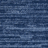 10' x 14' Navy Blue Power Loom Area Rug