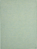 7' X 10' Blue Power Loom Area Rug