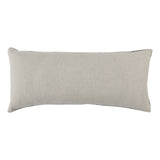 16" X 36" Taupe Polyester Zippered Pillow