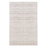 5' x 8' Natural and Ivory Chevron Hand Woven Area Rug
