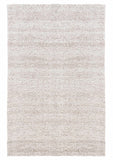 8' X 10' Ivory Hand Woven Stain Resistant Area Rug
