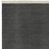 2' X 3' Ivory Chevron Hand Woven Area Rug