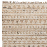 5' X 8' Blue Geometric Hand Woven Area Rug