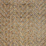 8' X 10' Ivory Chevron Hand Woven Area Rug