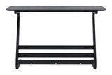 47" Black Writing Desk