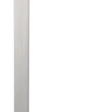 25" Nickel Metal Desk Usb Table Lamp With White Rectangular Shade