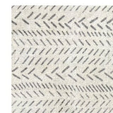 2' X 6' Taupe Abstract Machine Tufted Runner Rug With UV Protection