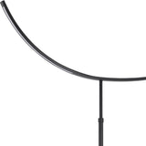 74" Bronze Adjustable Led Traditional Shaped Floor Lamp