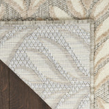 3' X 4' Charcoal Floral Power Loom Area Rug