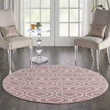 2' X 4' Gray Moroccan Power Loom Area Rug