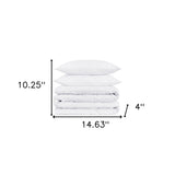 Navy Blue King Cotton Blend 1200 Thread Count Washable Duvet Cover Set