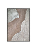 Black and White Fabric Wall Decor