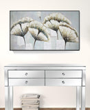 Black and White Fabric Airplane Wall Decor