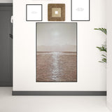 Black and White Fabric Airplane Wall Decor