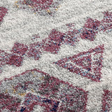 9' x 12' Blue and Brown Medallion Power Loom Area Rug