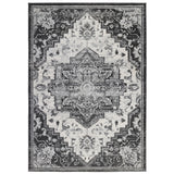 8' x 10' Ivory Medallion Power Loom Area Rug