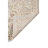 5' x 7' Blue and Gray Medallion Power Loom Area Rug