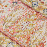 5' x 7' Blue and Gray Medallion Power Loom Area Rug