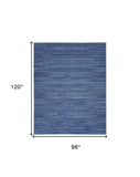 6' x 9' Gray and Ivory Abstract Power Loom Washable Non Skid Area Rug