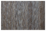 8' x 10' Blue Striped Hand Woven Area Rug