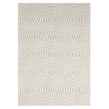 8' x 10' Ivory Trellis Area Rug